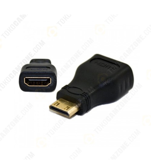 Converter Mini HDMI Male To HDMI Female